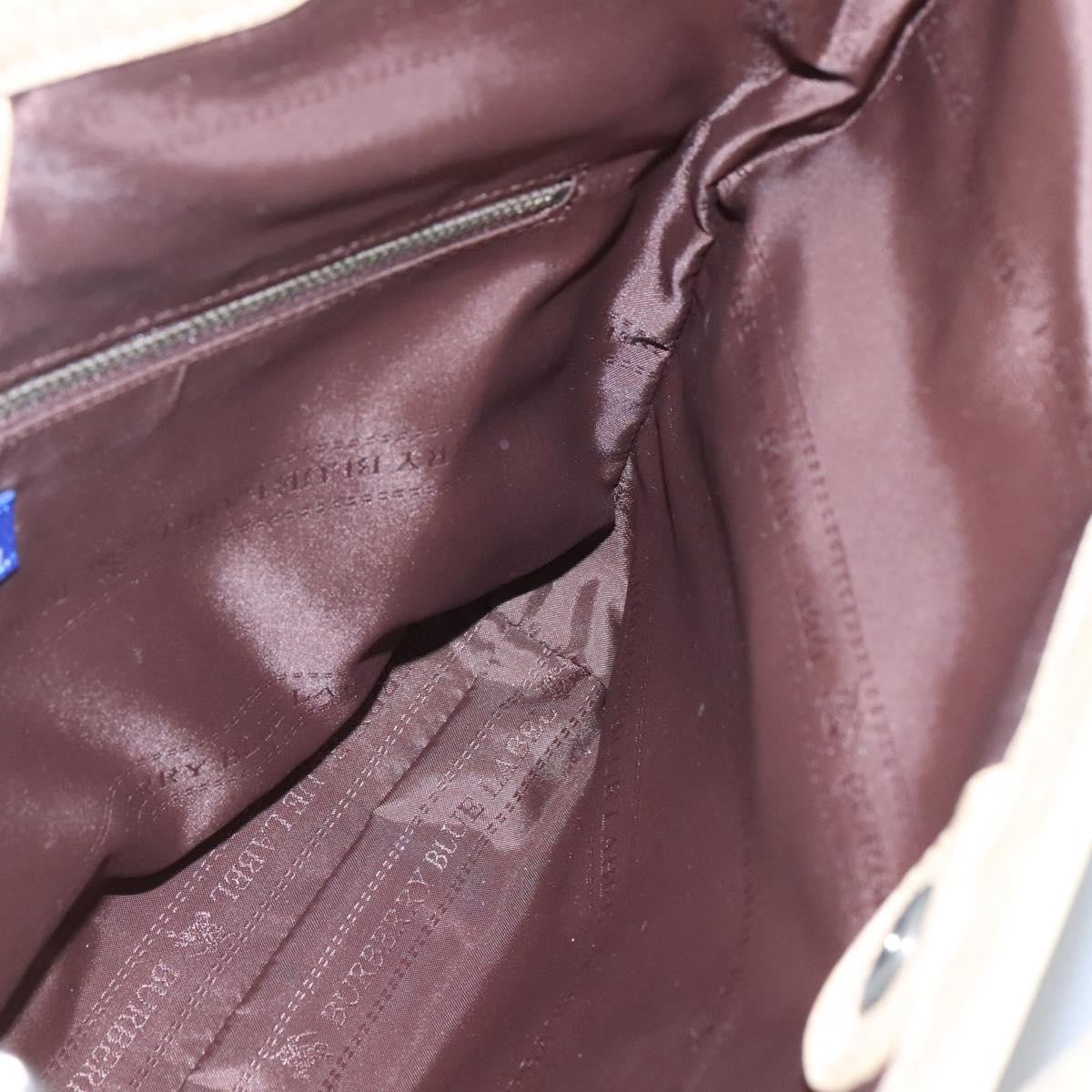 Burberry Blue Label Tote Bag Leather, GOLD, LEATHER, Tote bag