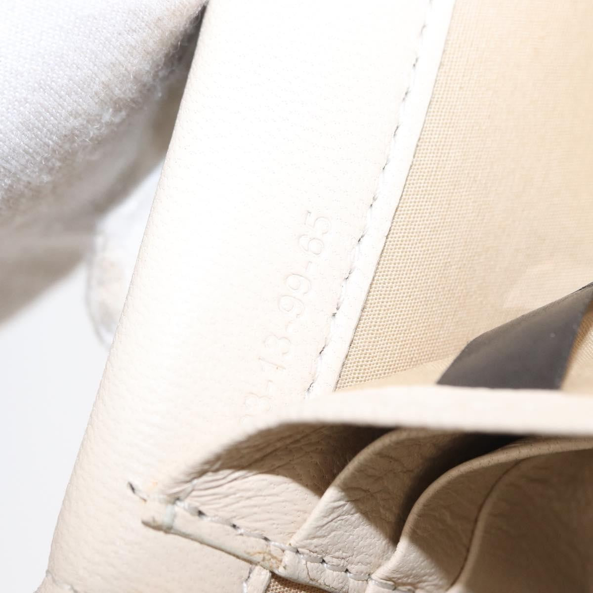 Chloe Chain Flap Crossbody Bag Leather, BEIGE, LEATHER, Shoulder bag