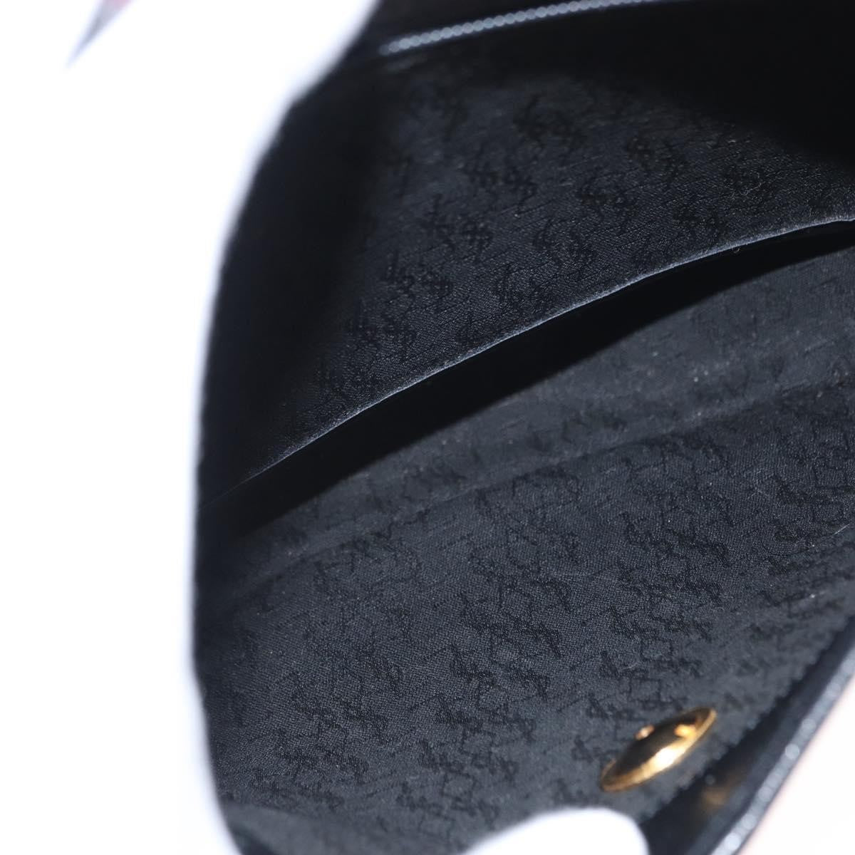 Saint Laurent Vintage Shoulder Bag Canvas, BLACK, CANVAS, Shoulder bag