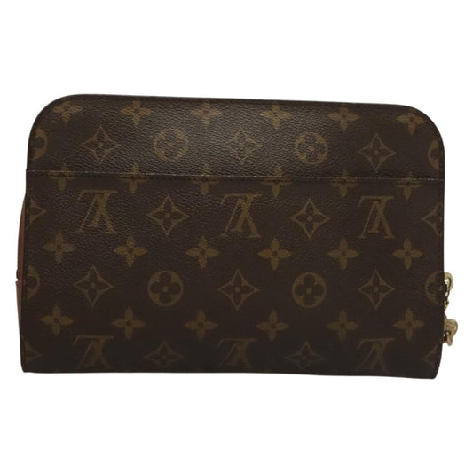 Louis Vuitton Pochette Orsay Monogram Canvas, BROWN, CANVAS, Clutche & pouche