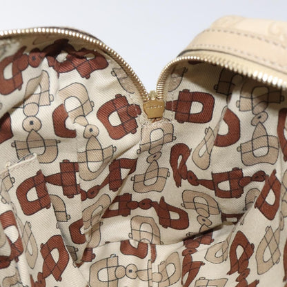 Gucci Vintage Interlocking G Shoulder Bag Leather, BEIGE, LEATHER, Shoulder bag