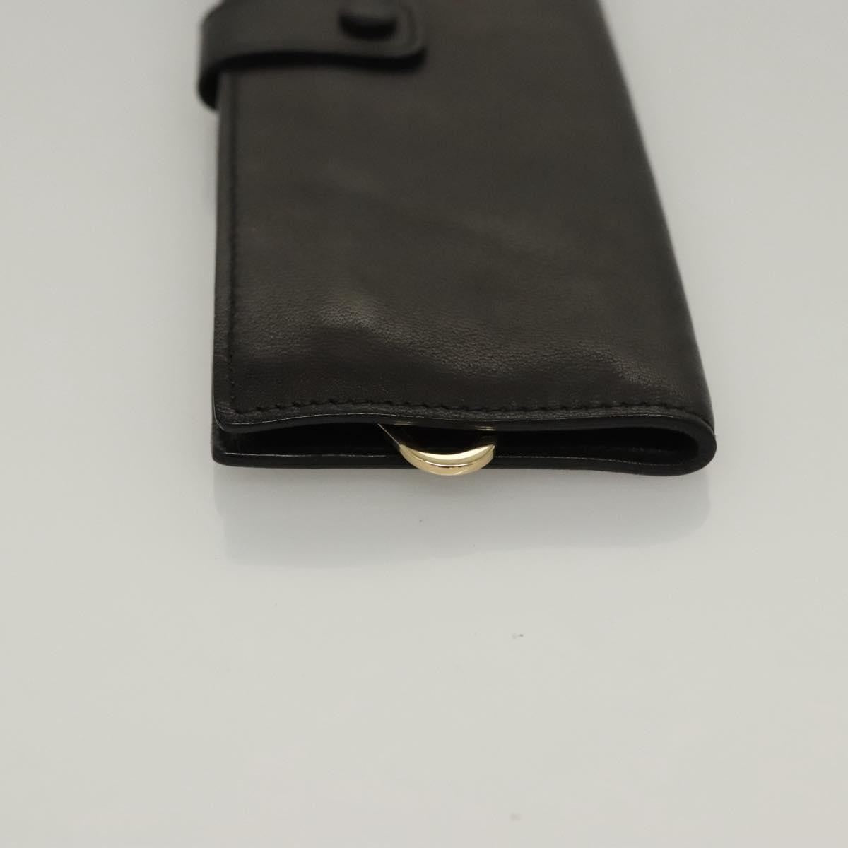 Bottega Veneta Vintage Clutch Leather, BLACK, LEATHER, Clutche & pouche