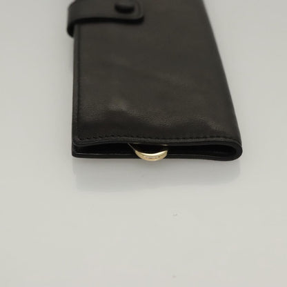 Bottega Veneta Vintage Clutch Leather, BLACK, LEATHER, Clutche & pouche