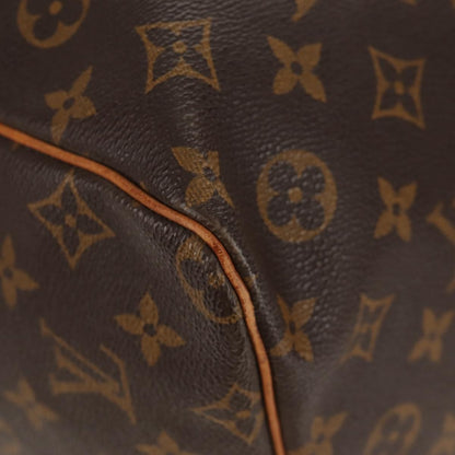 Louis Vuitton Keepall Bag Monogram Canvas, BROWN, CANVAS, Travel bag