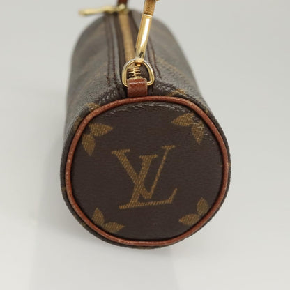 Louis Vuitton Papillon Pochette Monogram Canvas, BROWN, CANVAS, Handbag