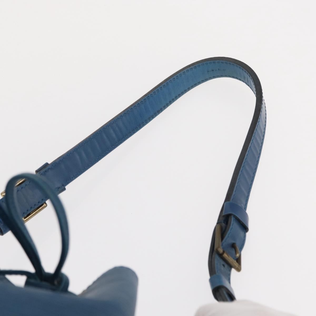 Louis Vuitton Petit Noe NM Handbag Epi Leather, BLUE, LEATHER, Shoulder bag