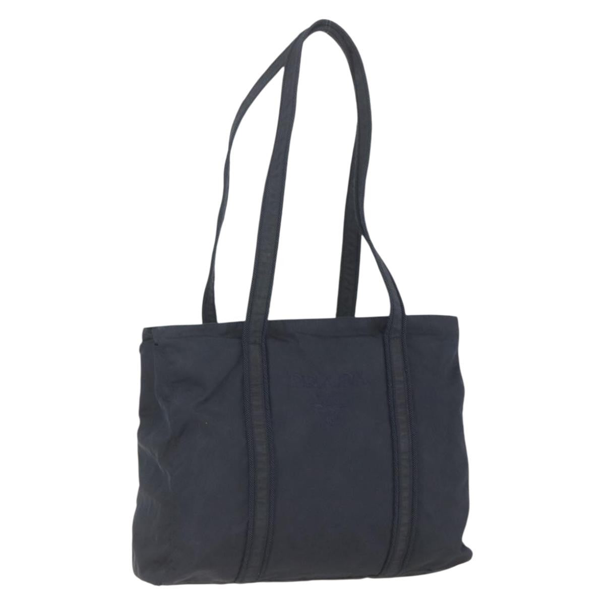Prada Vintage Shoulder Bag Tessuto, BLACK, NYLON, Shoulder bag