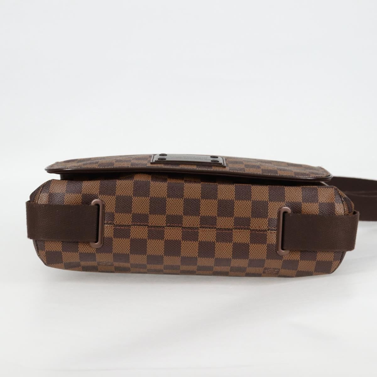 Louis Vuitton Brooklyn Handbag Damier, BROWN, CANVAS, Handbag