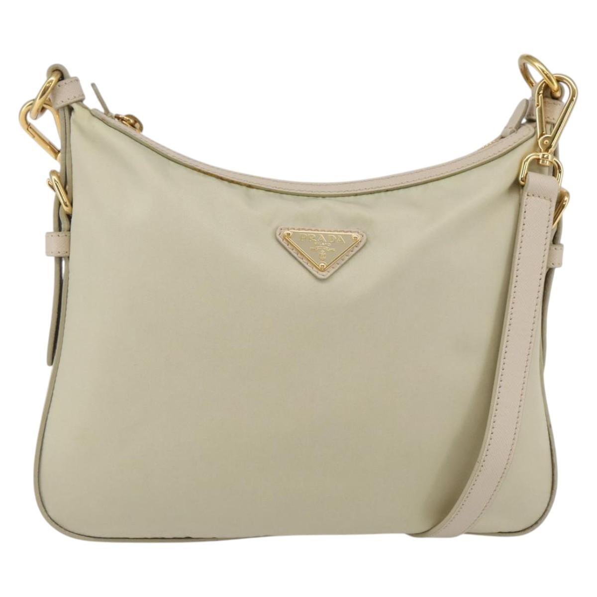 Prada Re-Edition 2005 Shoulder Bag Tessuto, BEIGE, NYLON, Shoulder bag