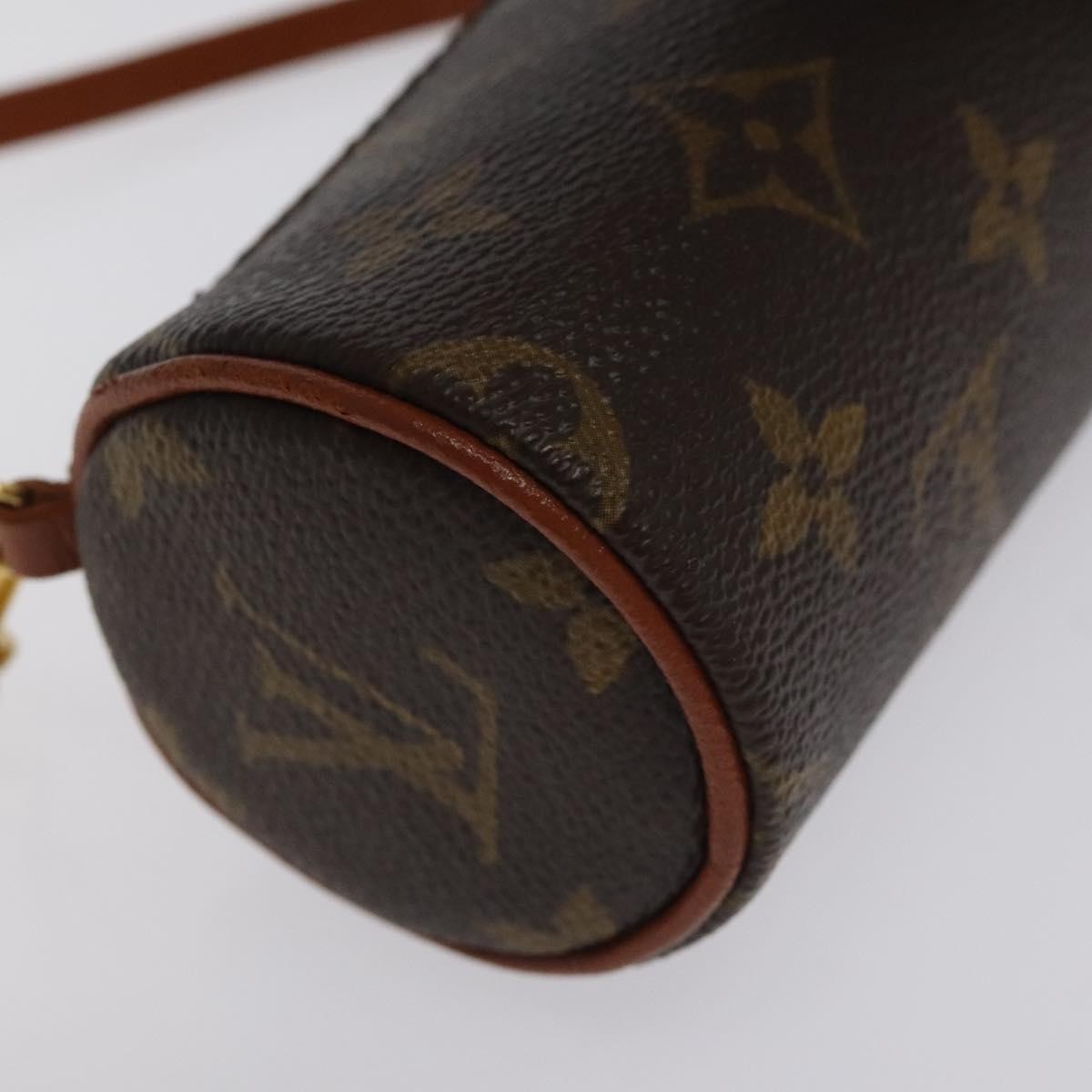Louis Vuitton Papillon Pochette Monogram Canvas, BROWN, CANVAS, Handbag