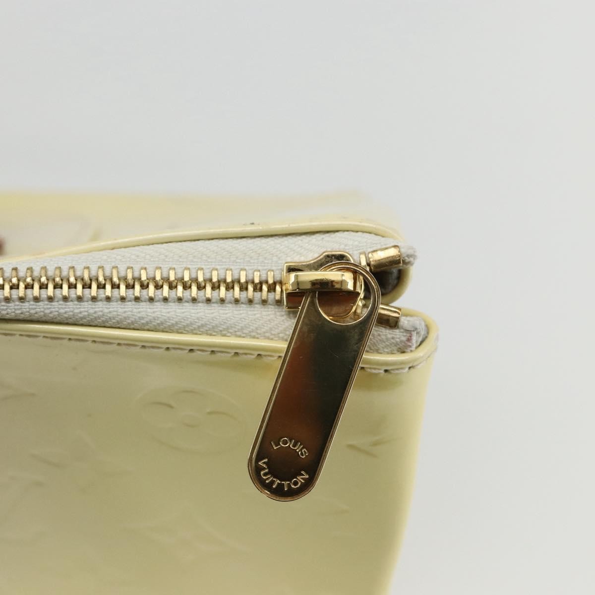 Louis Vuitton Rosewood Avenue Handbag Monogram Vernis, YELLOW, PATENT_LEATHER, Handbag