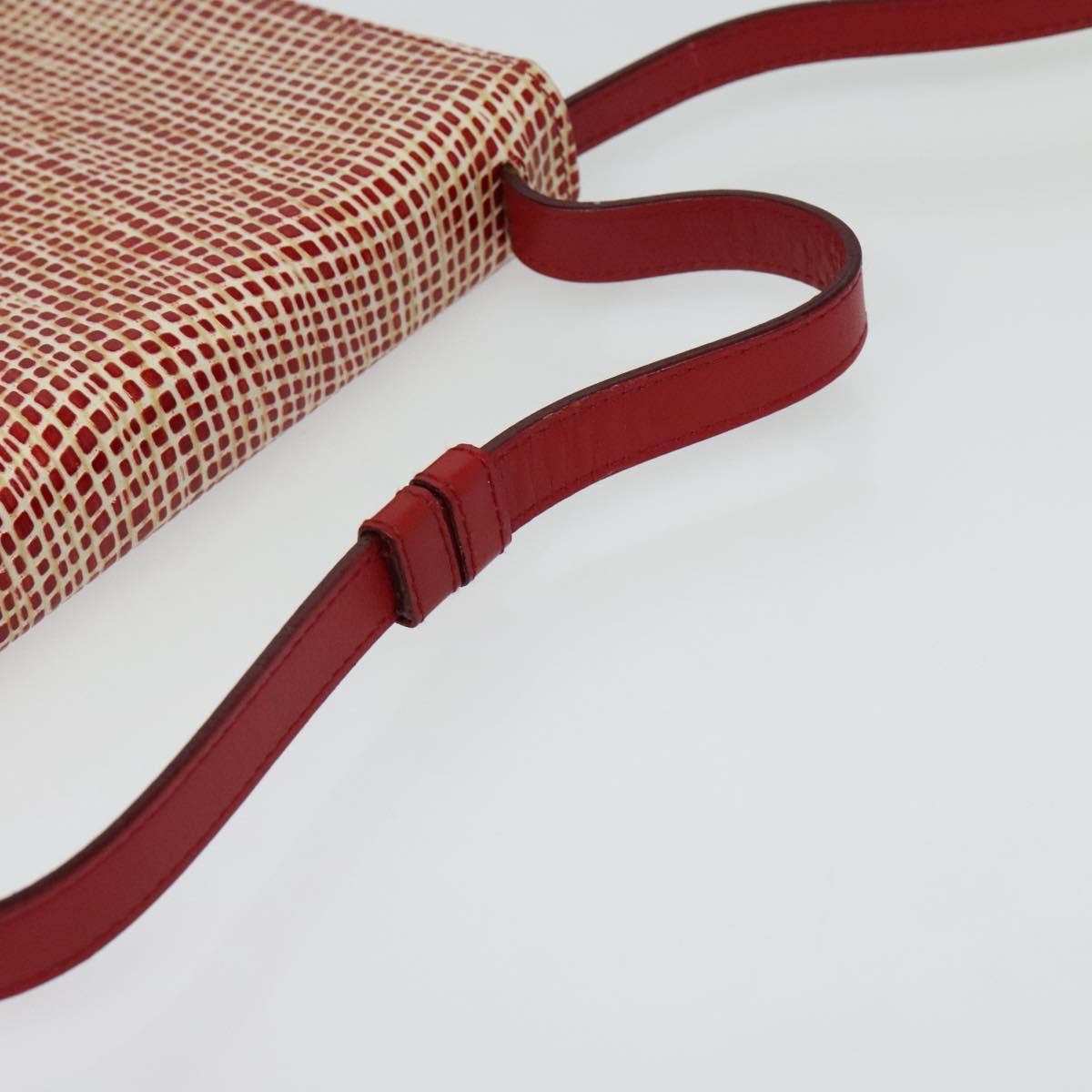 Salvatore Ferragamo Gancini Shoulder Bag Leather, RED, LEATHER, Shoulder bag