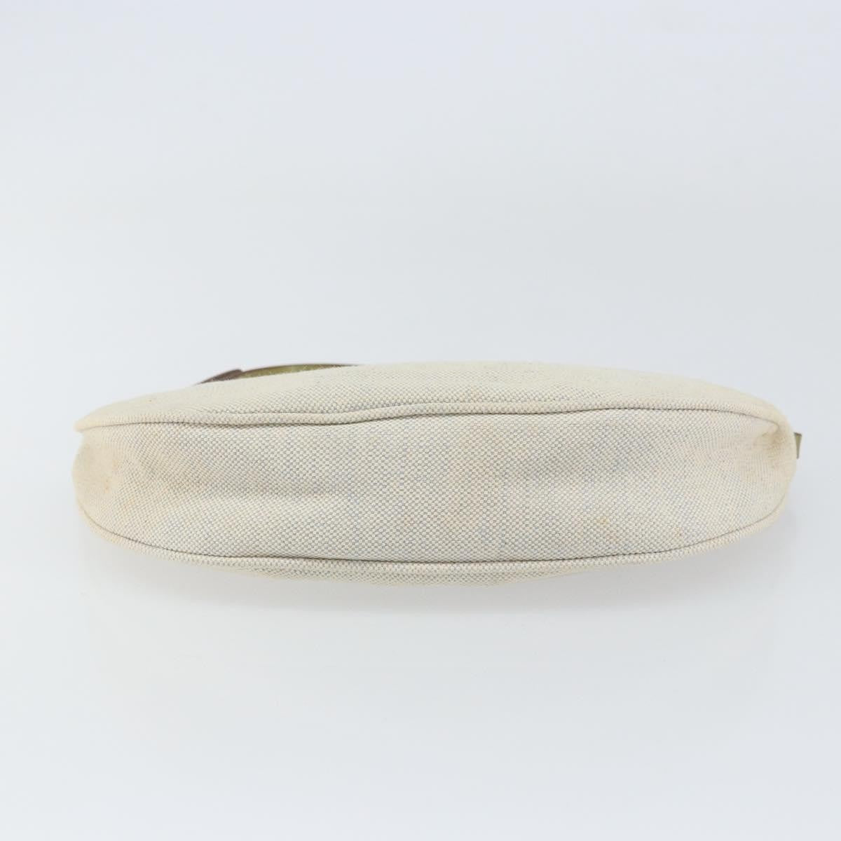 Prada Vintage Pouch Canvas, GRAY, CANVAS, Clutche & pouche