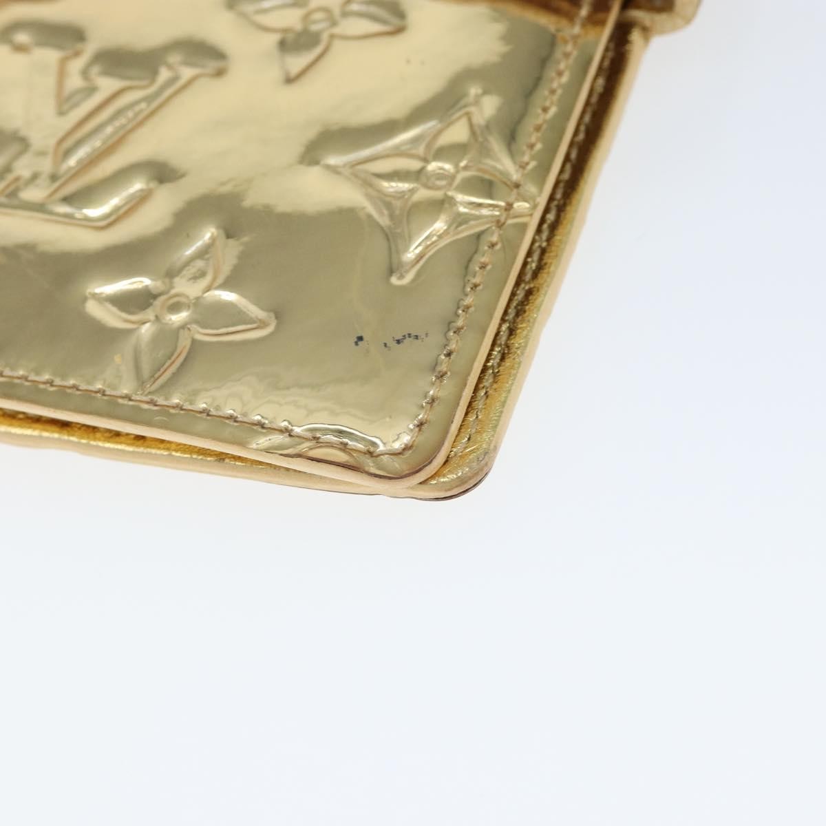 Louis Vuitton Agenda Cover Patent Leather, GOLD, PATENT_LEATHER, Wallets