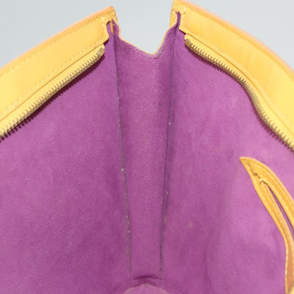 Louis Vuitton Saint Jacques Handbag Epi Leather, YELLOW, LEATHER, Handbag