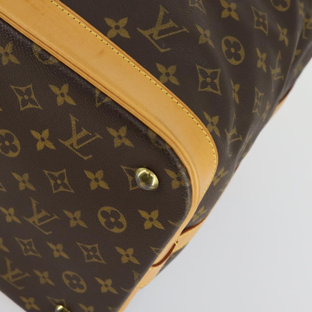 Louis Vuitton Cruiser Handbag Monogram Canvas, BROWN, CANVAS, Travel bag