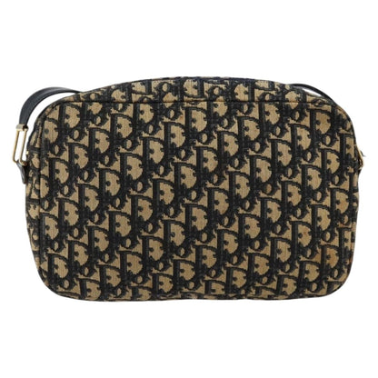 Christian Dior Vintage CD trotter Shoulder bag Canvas, NAVY, CANVAS, Shoulder bag