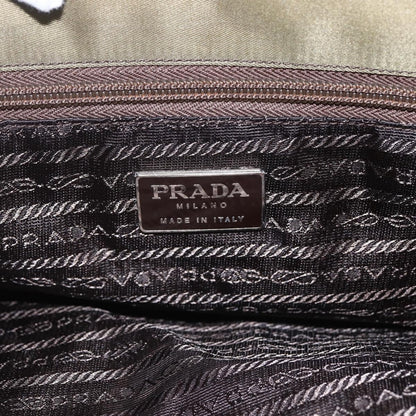 Prada Vintage Tote Tessuto, KHAKI, NYLON, Tote bag