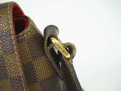 Louis Vuitton Besace Rosebery Handbag Damier, BROWN, CANVAS, Shoulder bag