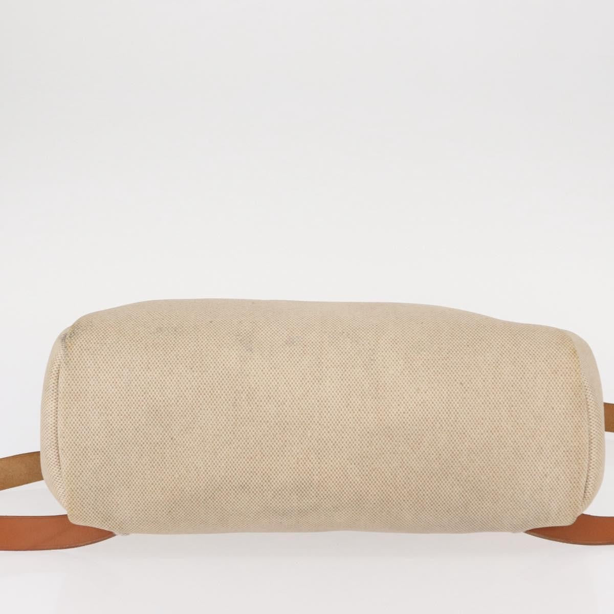 Hermes Herbag A Dos Backpack Toile, BEIGE, CANVAS, Backpack