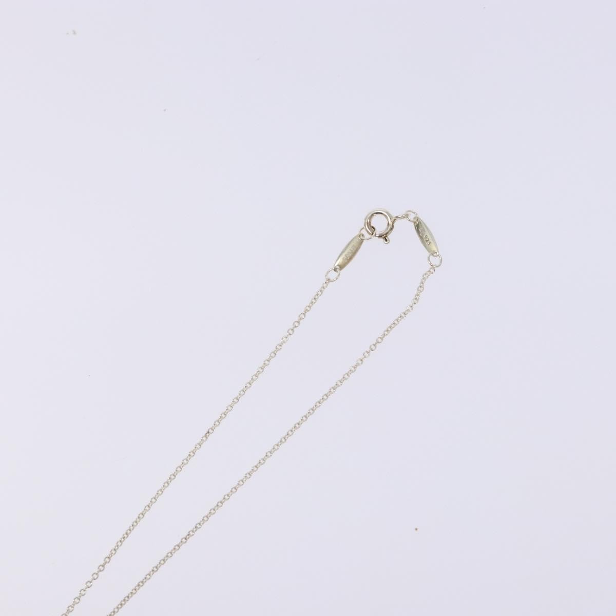 Tiffany & Co. Elsa Peretti Open Heart Pendant Necklace Sterling Silver, SILVER, SILVER, Necklace