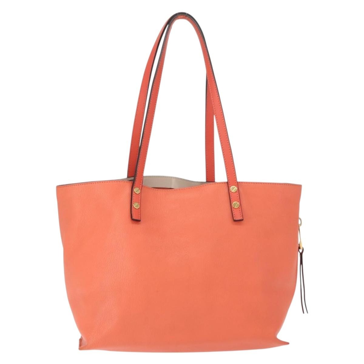 Chloe Dilan Tote Leather, PINK, LEATHER, Tote bag