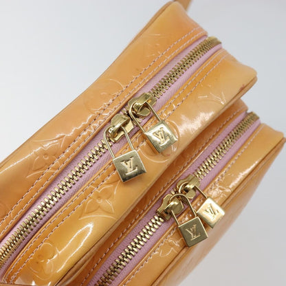 Louis Vuitton Wooster Handbag Monogram Vernis, YELLOW, PATENT_LEATHER, Shoulder bag