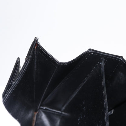 Bally Vintage Handbag Leather, BLACK, LEATHER, Handbag