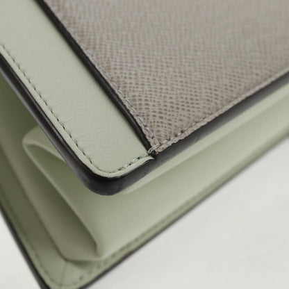 Louis Vuitton Trapeze Handbag Calfskin and Taiga Leather, GRAY, LEATHER, Shoulder bag