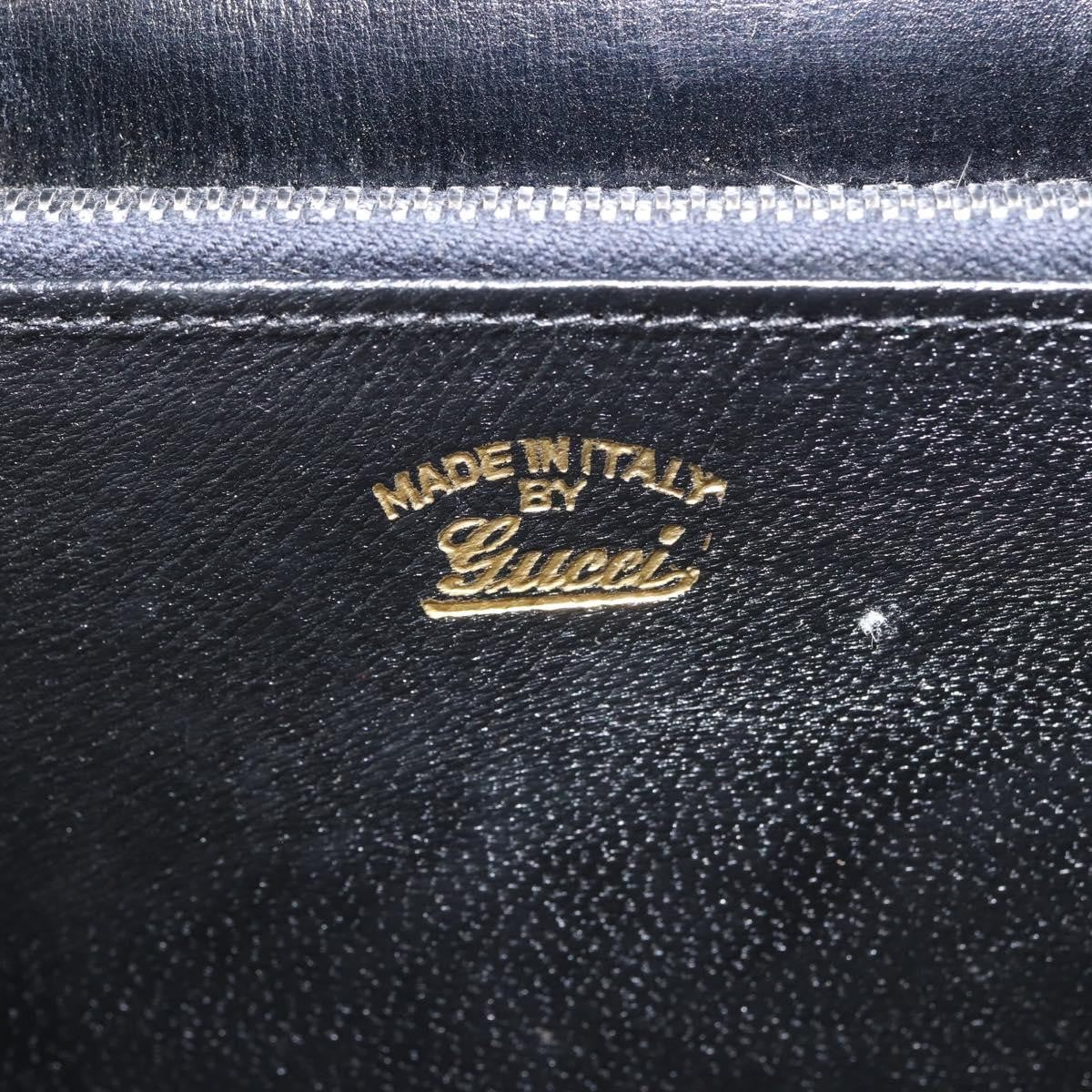 Gucci 1973 Flap Top Handle Bag Leather, BLACK, LEATHER, Handbag