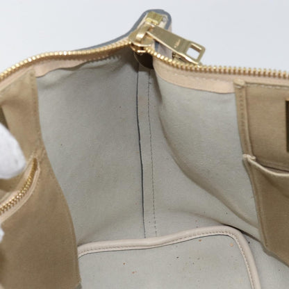 Chloe Bicolor Baylee Satchel Leather, GRAY, LEATHER, Tote bag