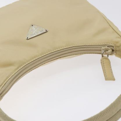 Prada Hobo Tessuto, BEIGE, NYLON, Handbag