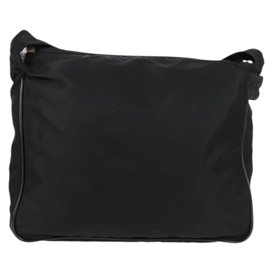 Prada Vintage Shoulder Bag Tessuto, BLACK, NYLON, Shoulder bag