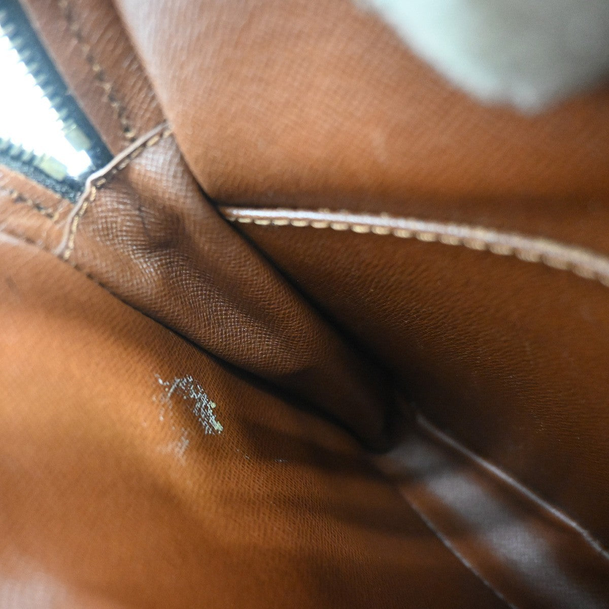 Louis Vuitton Danube Handbag Monogram Canvas, BROWN, CANVAS, Shoulder bag