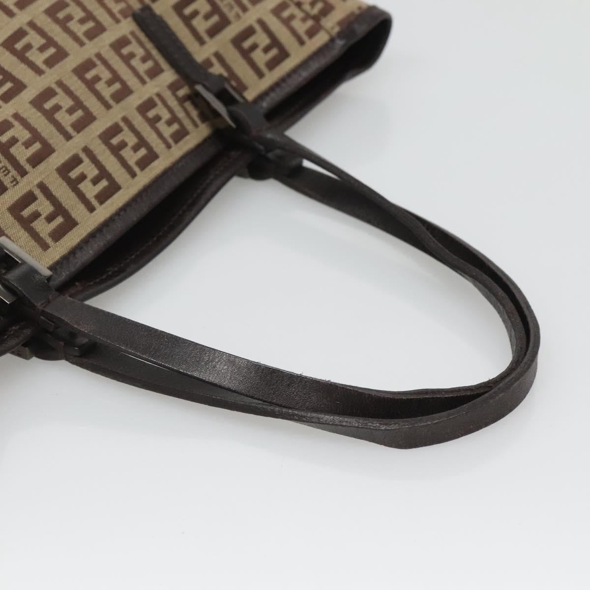 Fendi Zucca Tote bag Canvas, BEIGE, CANVAS, Tote bag