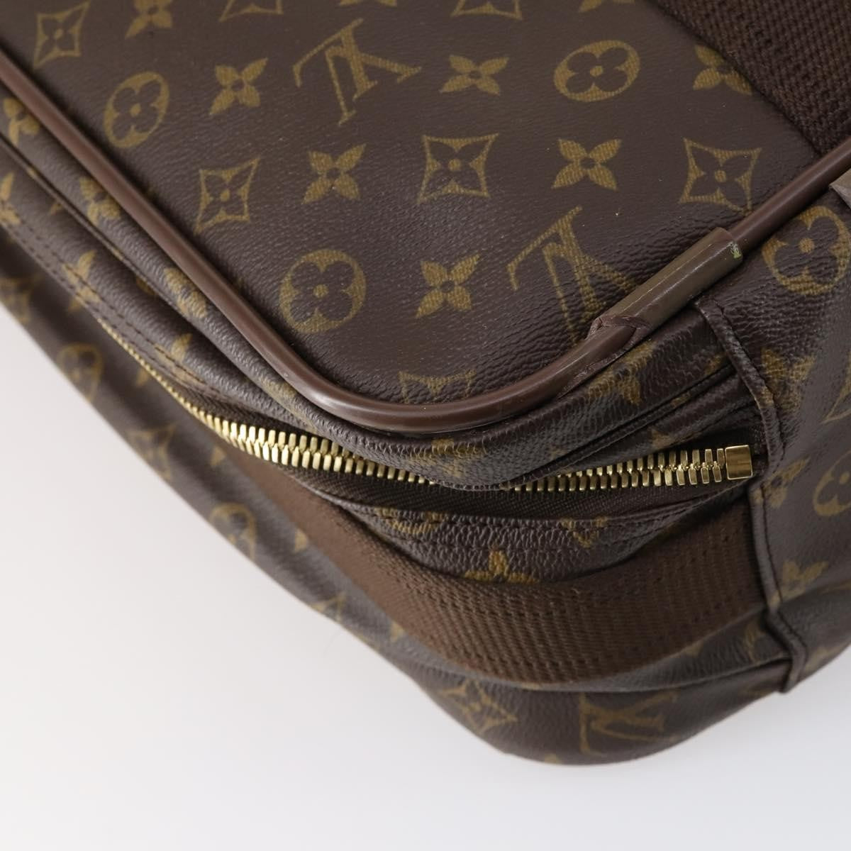 Louis Vuitton Satellite Travel Bag Monogram Canvas, BROWN, CANVAS, Travel bag