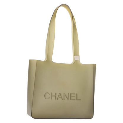 Chanel Jelly Tote Rubber, GRAY, RUBBER, Tote bag