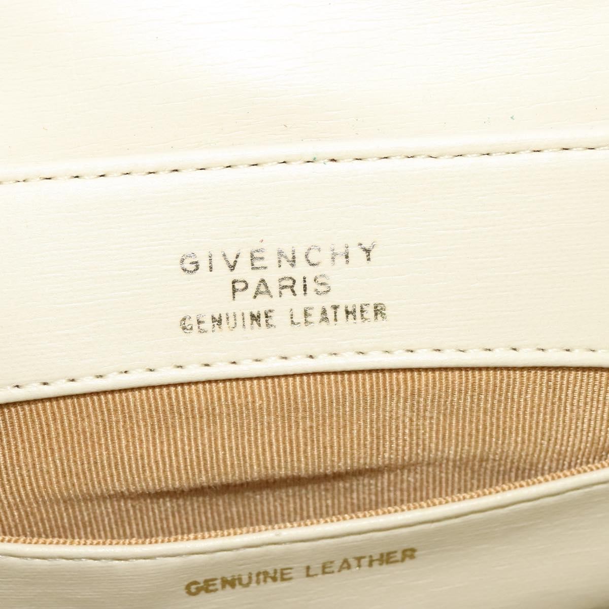 Givenchy 4G shoulder Bag Leather, WHITE, LEATHER, Shoulder bag