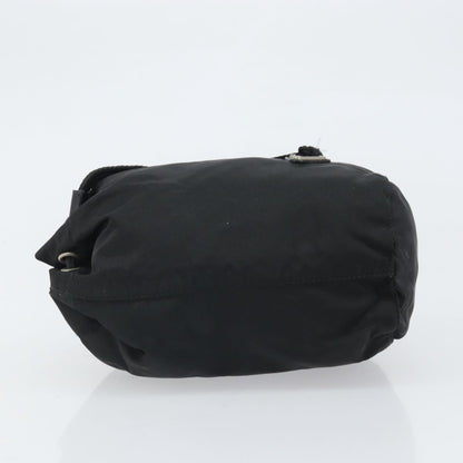 Prada Drawstring Travel Pouch Tessuto, BLACK, NYLON, Clutche & pouche
