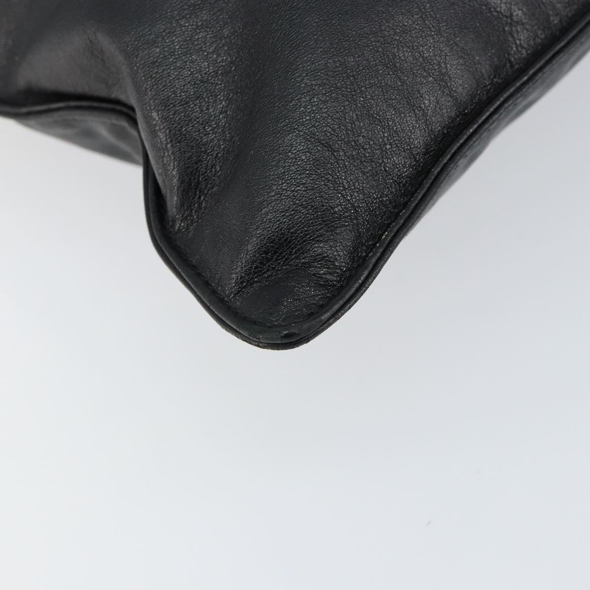 Loewe Vintage Anagram Tote Leather, BLACK, LEATHER, Tote bag