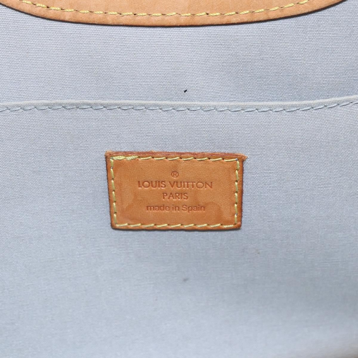 Louis Vuitton Roxbury Drive Handbag Monogram Vernis, BEIGE, PATENT_LEATHER, Handbag