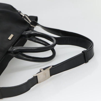 Gucci Vintage Handbag Nylon, BLACK, NYLON, Handbag