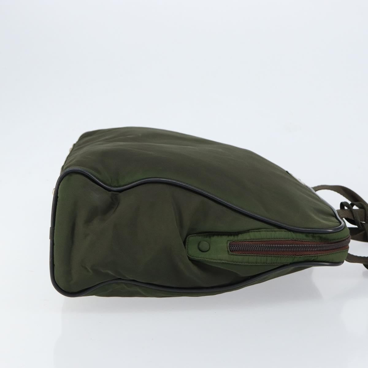 Prada Vintage Handbag Tessuto, KHAKI, NYLON, Handbag