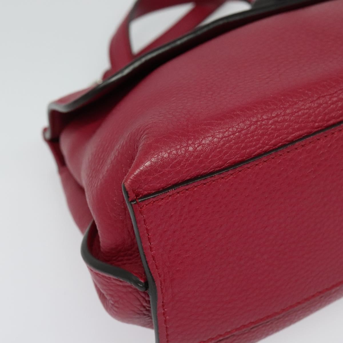 Gucci Bamboo Daily Top Handle Bag Leather, PINK, LEATHER, Handbag