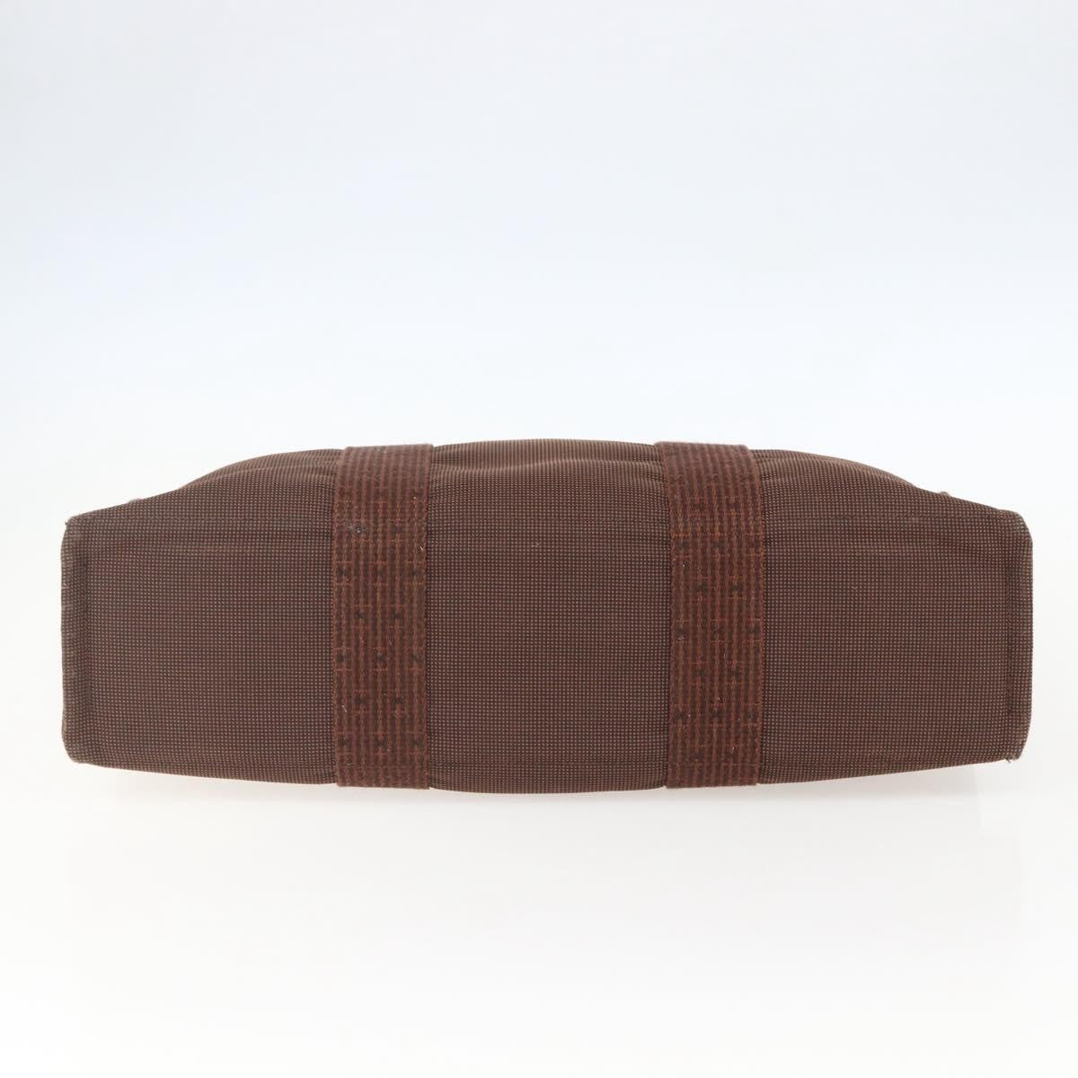 Hermes Fourre-tout Herline Fourre-tout Herline, BROWN, CANVAS, Tote bag