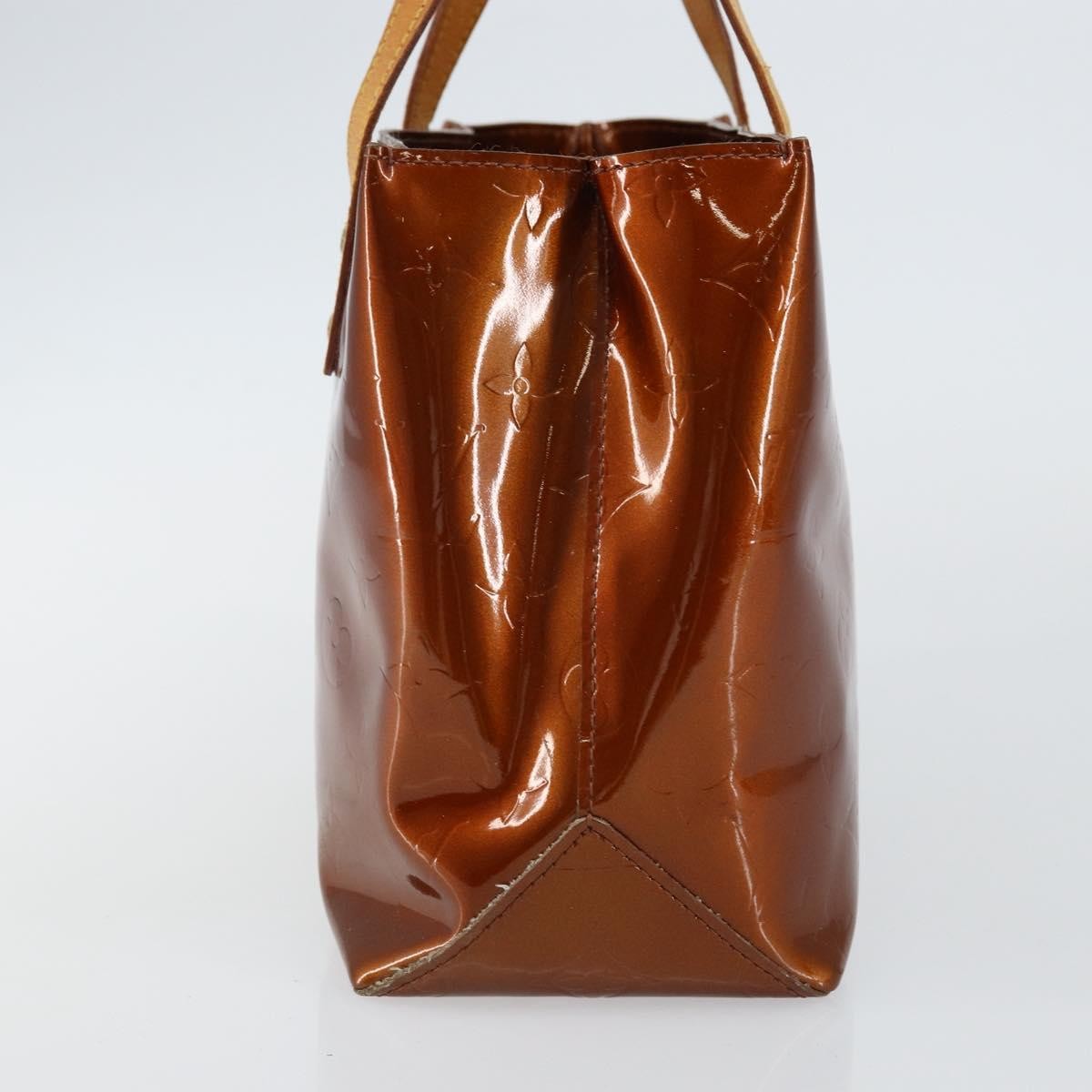 Louis Vuitton Reade Handbag Monogram Vernis, BROWN, PATENT_LEATHER, Handbag