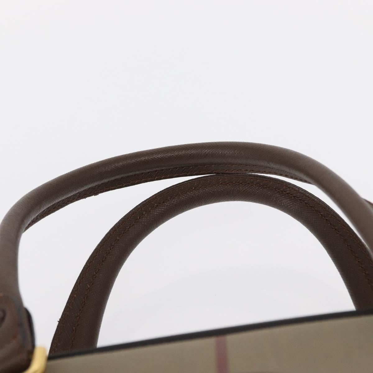 Burberry Nova check boston bag Canvas, BEIGE, CANVAS, Handbag