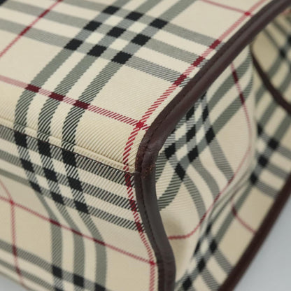 Burberry Top Handle Tote Nova Check Canvas, BEIGE, CANVAS, Tote bag