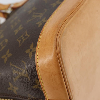 Louis Vuitton Alma Handbag Monogram Canvas, BROWN, CANVAS, Handbag