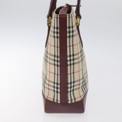 Burberry Nova Check Tote canvas check pattern, BEIGE, CANVAS, Tote bag